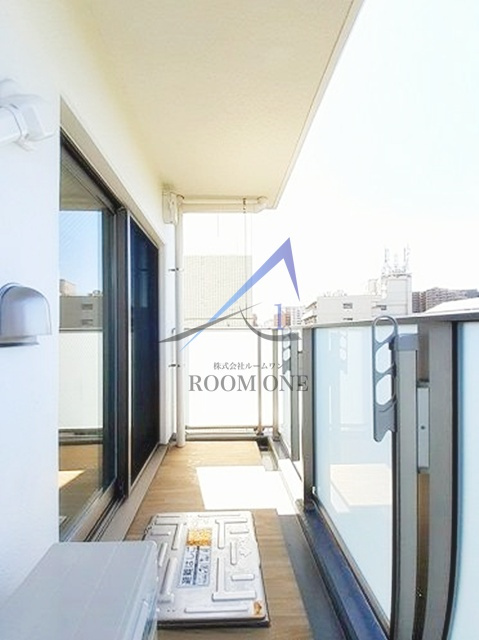 ヒカルサ滝野川のバルコニー|バルコニーです。