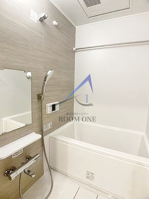 クラヴィール上野田原町の浴室|お風呂です。