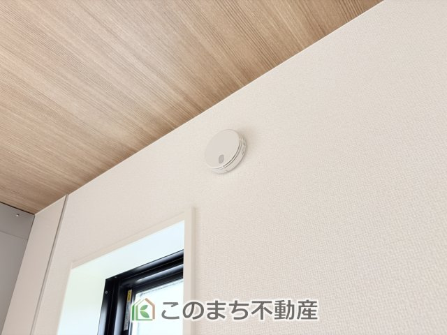 グラファーレ宇都宮市上戸祭2期の設備|火災報知器もございますので、安心して暮らせます。
