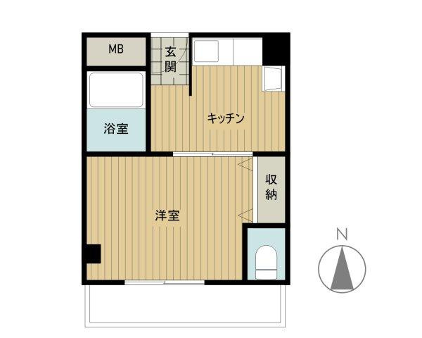 第2椿マンションの間取り