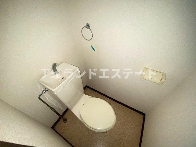 セントウレア　駅近　積水ハウス施工　角部屋のトイレ