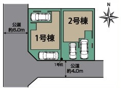 川越市並木　新築分譲　JR川越線『南古谷駅』徒歩7分　【南古谷小学区】の間取り