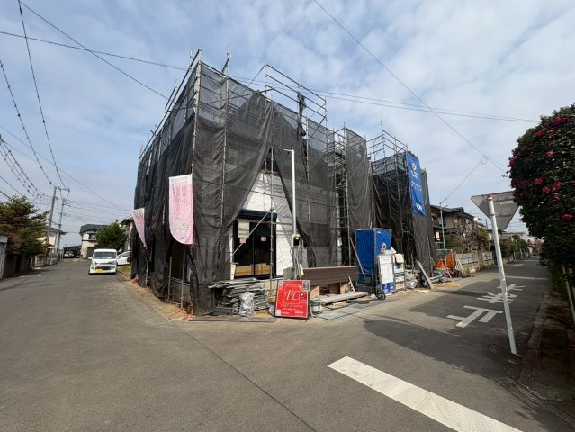 川越市並木　新築分譲　JR川越線『南古谷駅』徒歩7分　【南古谷小学区】の前面道路含む現地写真