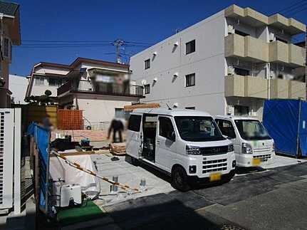 広島市安佐南区西原9丁目　新築一戸建て(全2棟)の駐車場