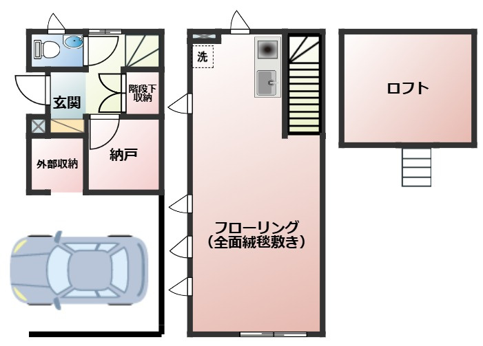 ル・シータの間取り