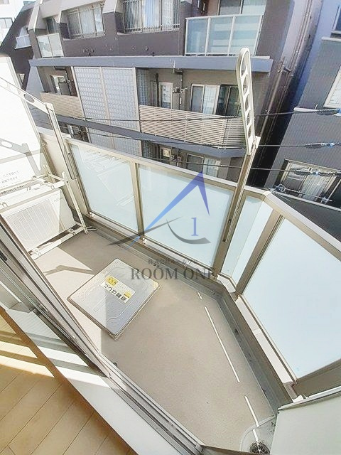プルミエール秋葉原のバルコニー|バルコニーです。