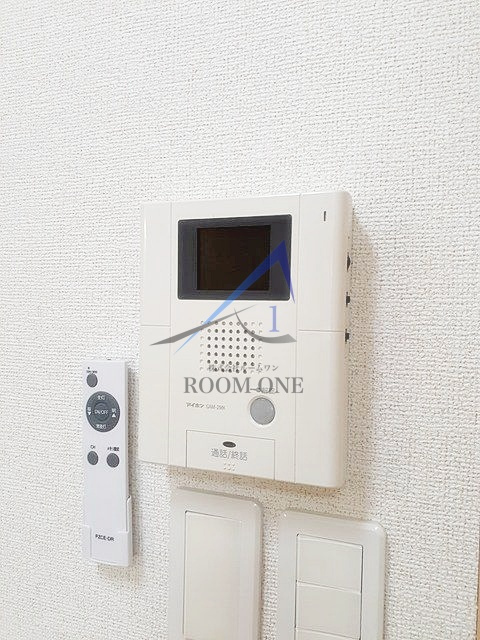 プルミエール秋葉原のセキュリティ|モニター付きインターホンです。