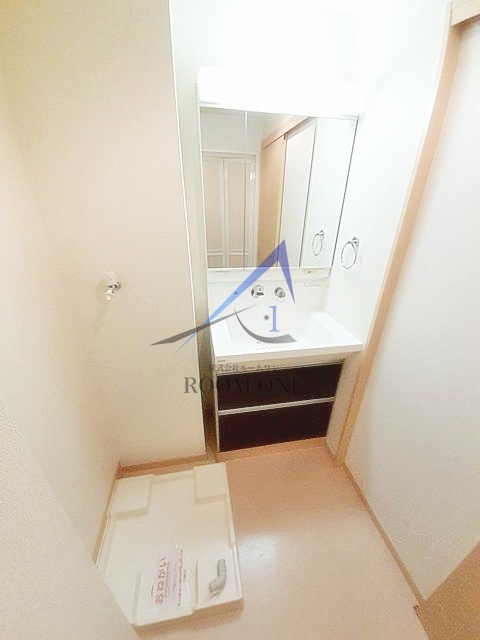 プルミエール秋葉原の洗面所|洗面台です。