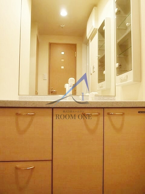 ルーブル飯田橋の洗面所|洗面台です。