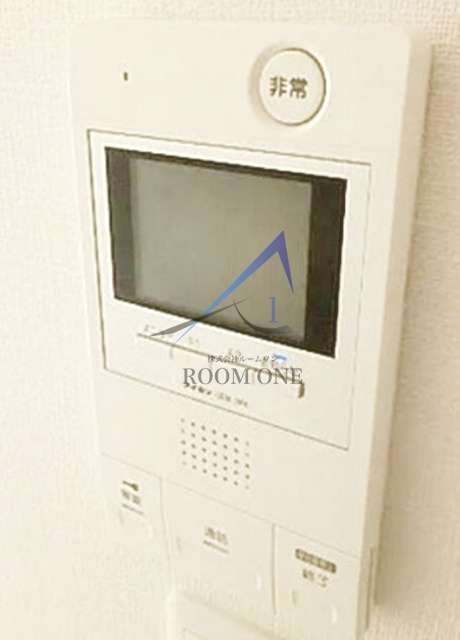 ミライア両国森下のセキュリティ|モニター付きインターホンです。