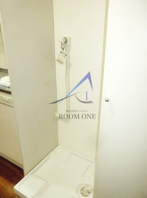 マイティハイツの設備|洗濯機置き場です。