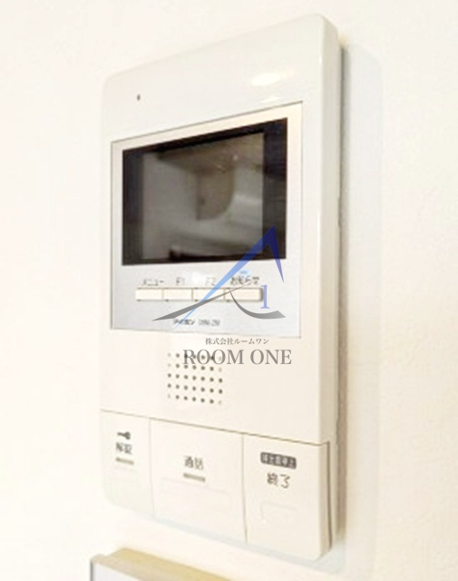 ヴァンテジオ両国のセキュリティ|モニター付きインターホンです。
