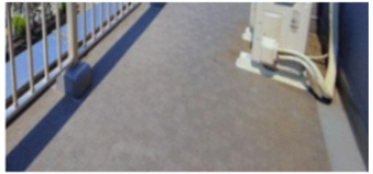 レジデンス光和１０８のバルコニー