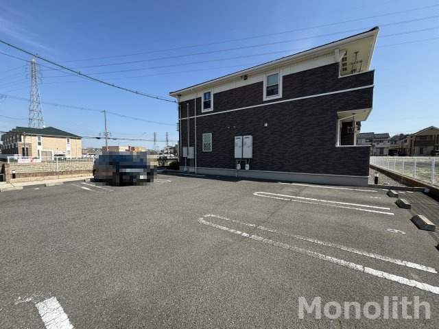 セレノカーサの駐車場