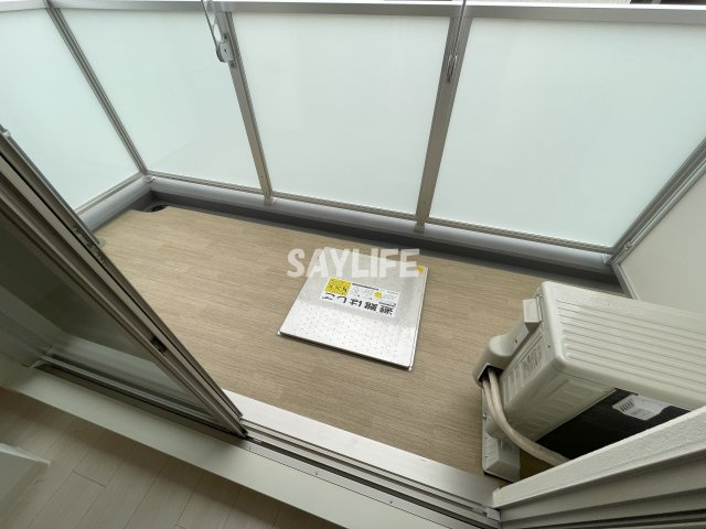 ソルテラスOSAKA緑橋クレアストのバルコニー