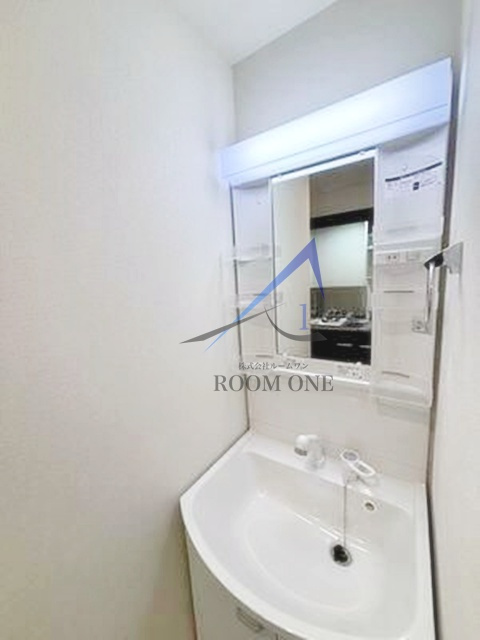 ハレテラス平和台の洗面所|洗面台です。