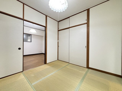 【和室】 | シェトア園田第一 | 押入付きの６畳の和室