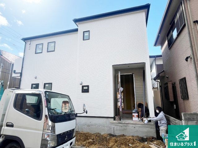 加古郡播磨町北本荘　第9期　新築一戸建ての外観|安心の10年保証！外観を美しく保ち、雨水で汚れを落とします！気になることがありましたら、お気軽にお問い合わせください！