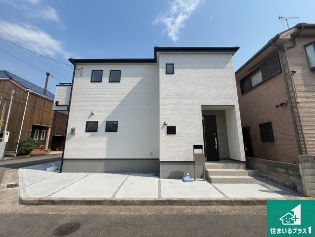 加古郡播磨町北本荘　第9期　新築一戸建ての外観|安心の10年保証！外観を美しく保ち、雨水で汚れを落とします！気になることがありましたら、お気軽にお問い合わせください！