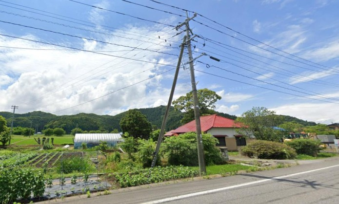 郡山市湖南町舟津字村上　売地の外観