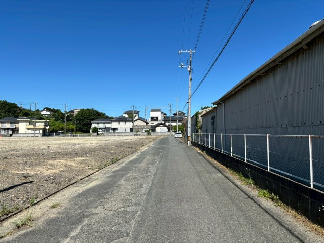 プランタウン清末西町の前面道路含む現地写真|現地前面道路