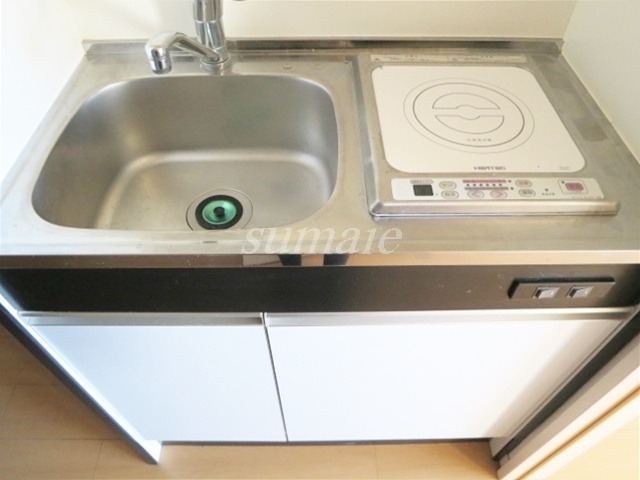 アイ・アム十条ウエストヒルズのキッチン|お手入れしやすいＩＨコンロです☆