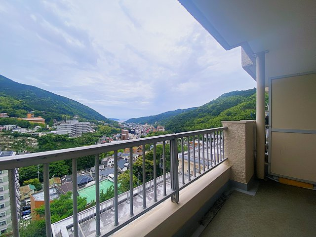 湯河原サニーハイツ1号館の展望