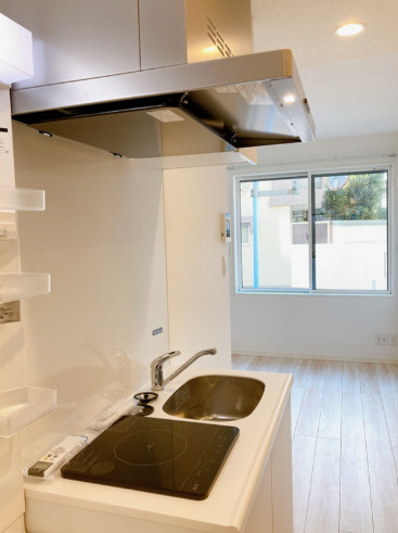 杉並区梅里１丁目のアパートのキッチン