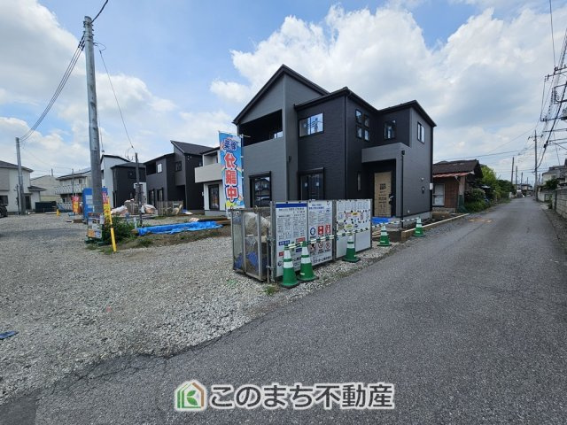グラファーレ宇都宮市上戸祭2期　5号棟の前面道路含む現地写真|前面道路含む現地写真
