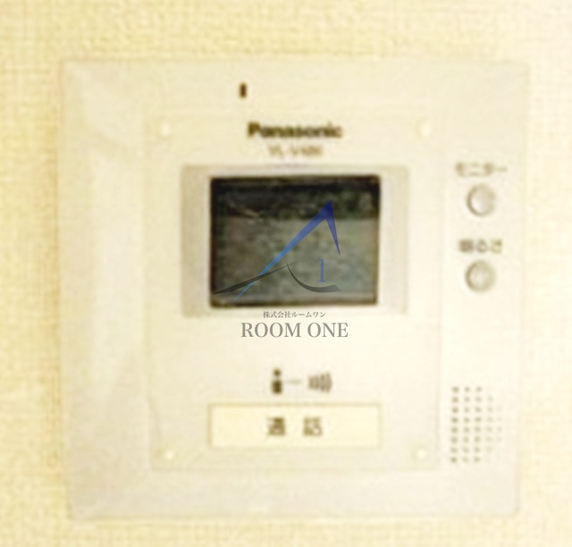 グローリー上野毛のセキュリティ|モニター付きインターホンです。