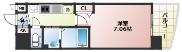 Luxe姫路の間取り