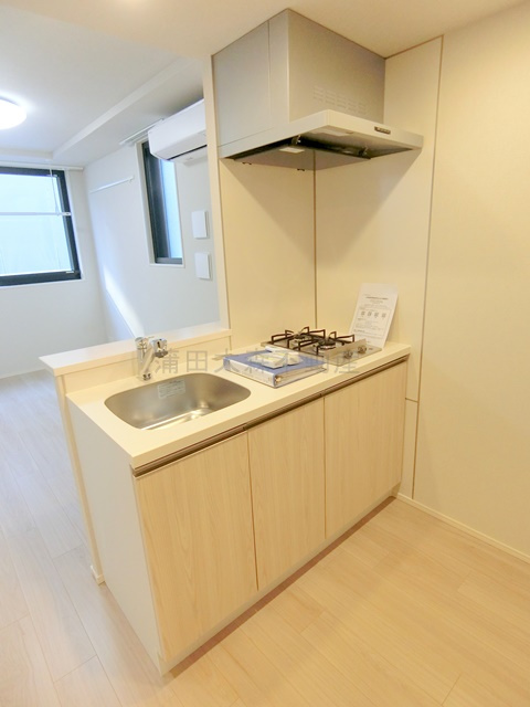 タスキ　リシェス　池上のキッチン|2口ガスコンロのシステムキッチン