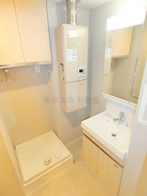 タスキ　リシェス　池上の洗面所|洗面脱衣所　独立洗面台　洗濯機置き場