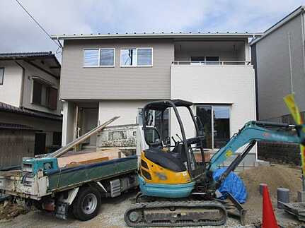 広島市安佐南区上安４丁目　新築一戸建ての外観