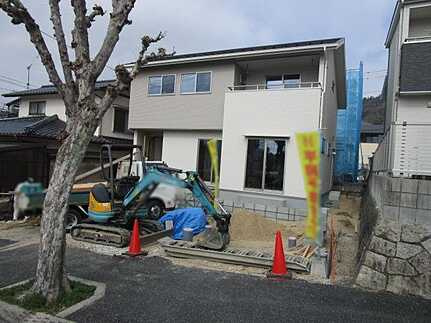 広島市安佐南区上安４丁目　新築一戸建ての外観