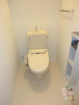 シャーメゾンＭＯＭＯのトイレ|シャワー付トイレ