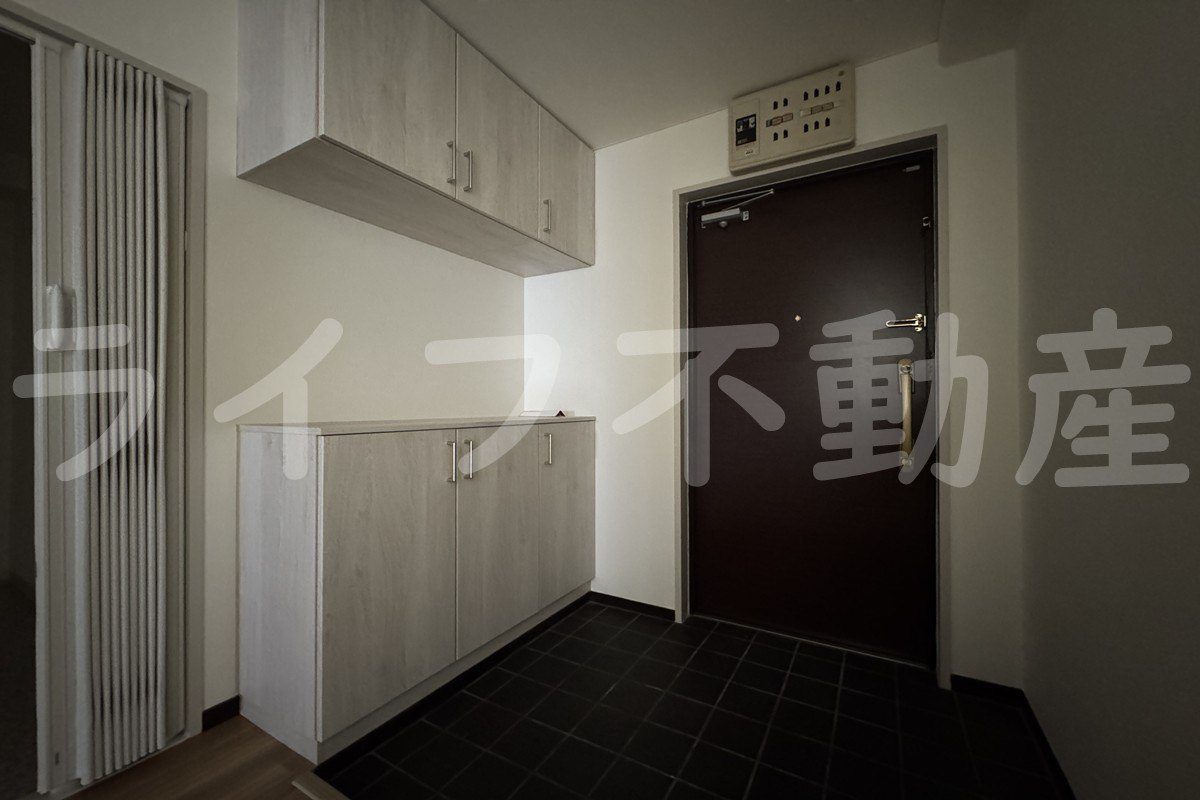 幸田マンション新深江　の玄関|明るい玄関です