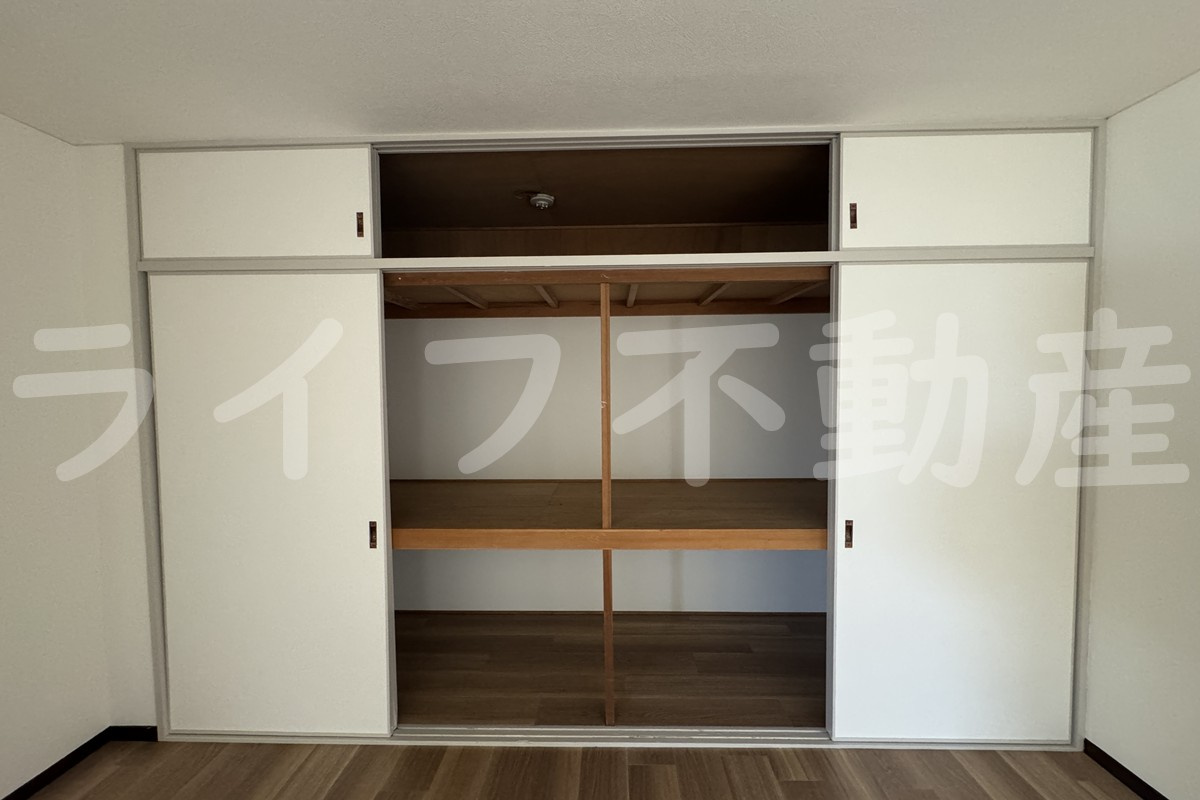 幸田マンション新深江　の収納|大きなものも収納できそうです