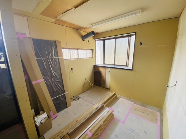 富里市十倉戸建　リフォーム後渡しのキッチン|現在、リフォーム工事中です