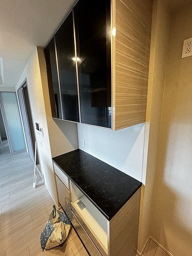 レ・ジェイド四天王寺夕陽丘のキッチン|食器棚