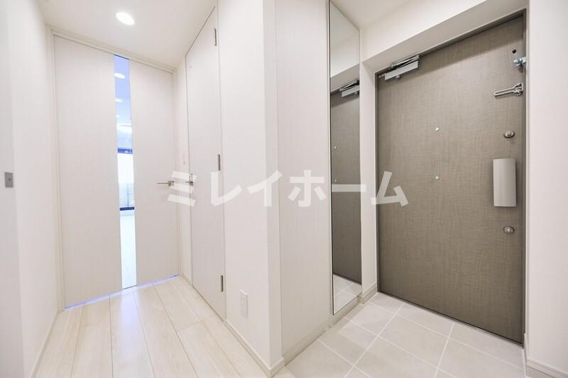 プライムブリス品川旗の台の玄関