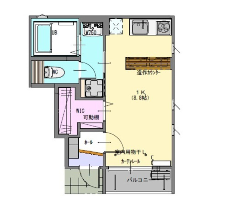 SRLコンフォートの間取り