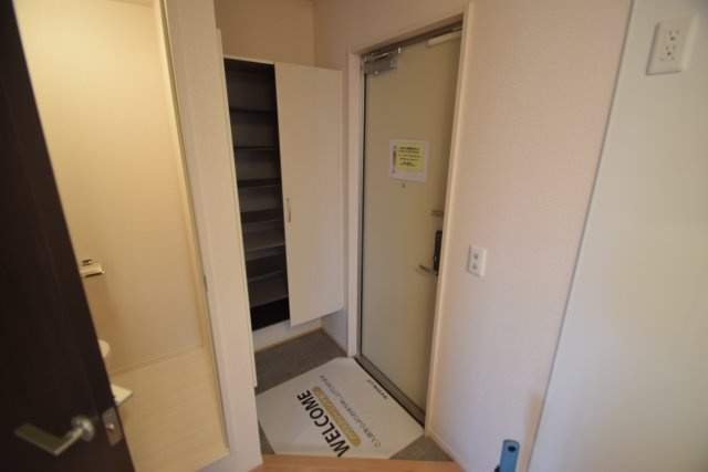 フェリーチェＣの玄関|毎日通る玄関はこちらです