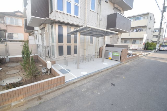 フェリーチェＣの駐車場|駐輪場です