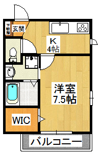 フェリーチェＣの間取り