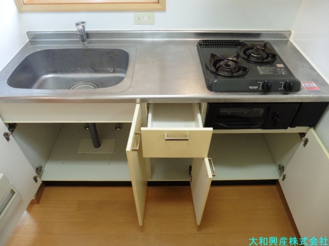 クレール東林間のキッチン