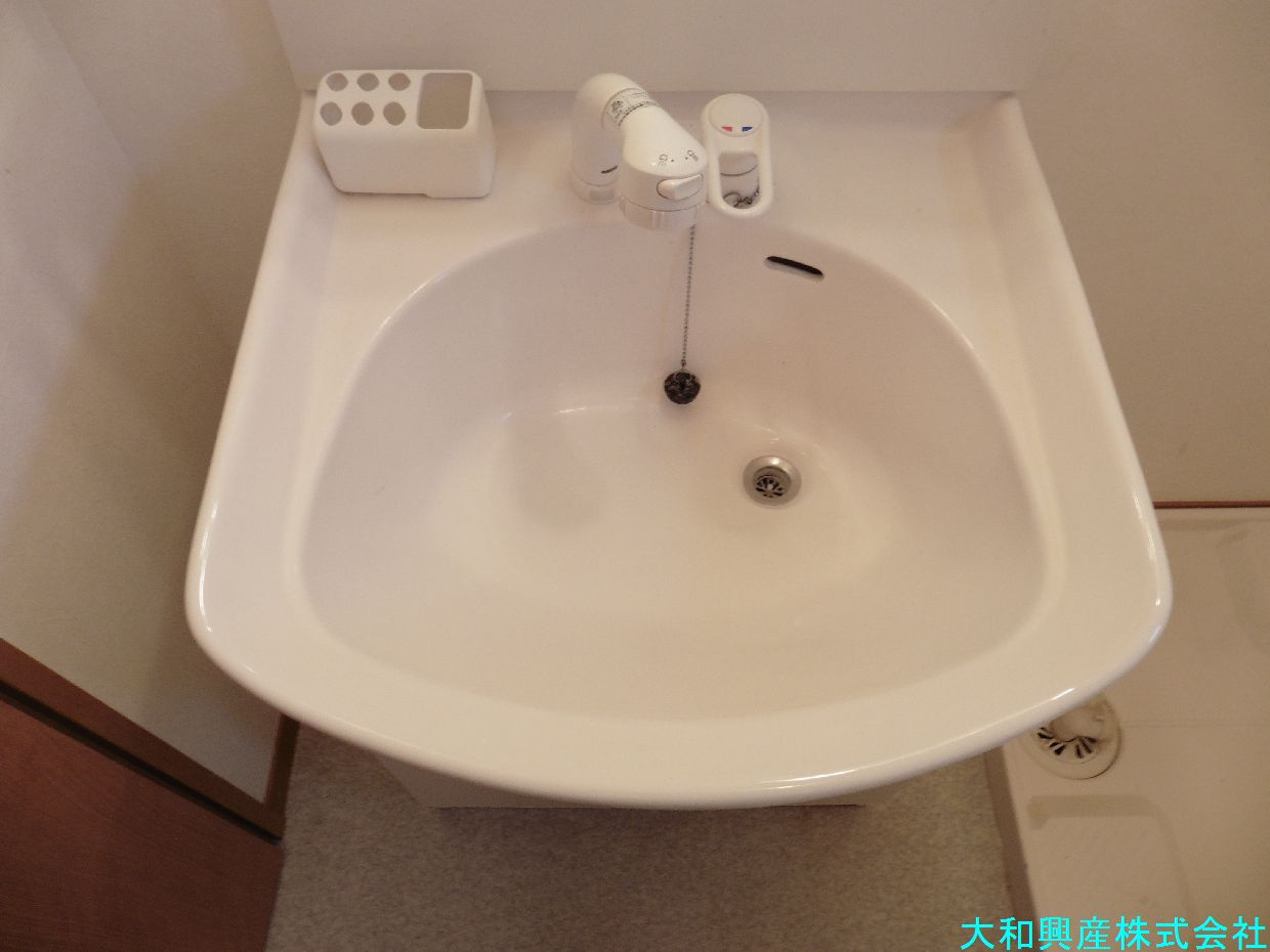 クレール東林間の独立洗面台