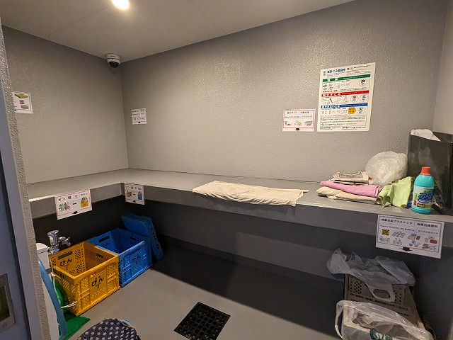 DUE入谷Ⅲの設備|24時間利用可能なｺﾞﾐ置場です