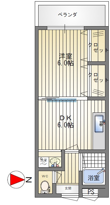 神戸市北区鈴蘭台北町１丁目の賃貸マンション