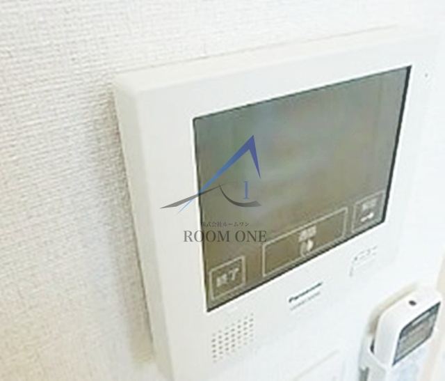 ガーデン平井のセキュリティ|モニター付きインターホンです。